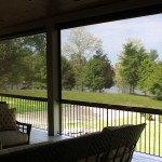 Screened in porch